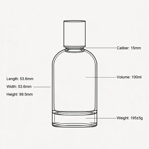 100ml perfume bottle