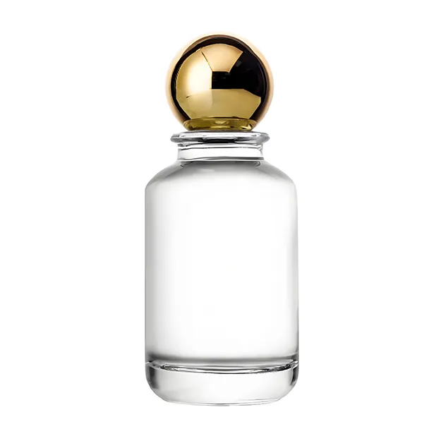 50ml round glass perfume bottle