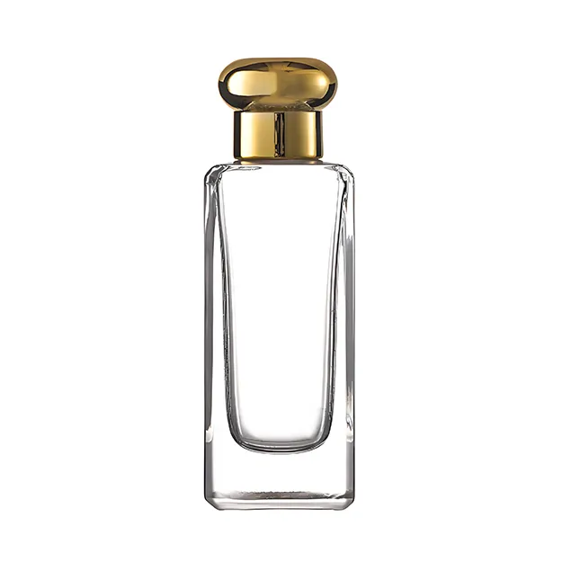 50ml rectangular glass perfume bottle