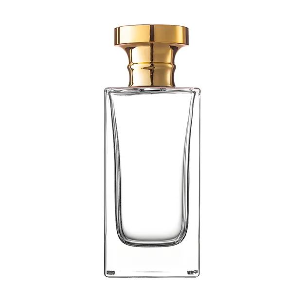 100ml rectangular glass perfume bottle