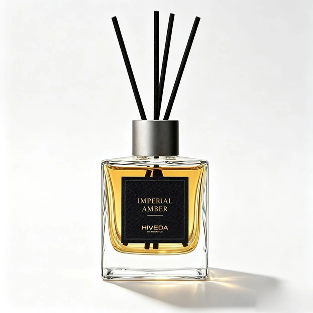 250ml square glass reed diffuser bottle